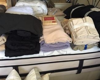 Some new and other lightly used bedding