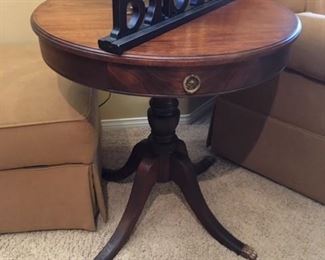 lovely antique oak side table