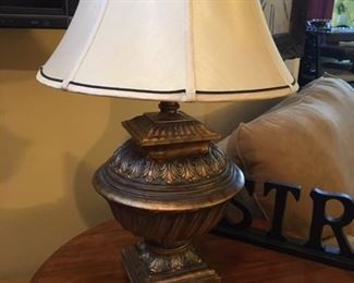 one of many table lamps