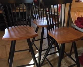 wood bar stools