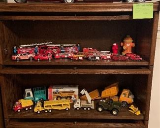 Excellent vintage toy vehicle collection