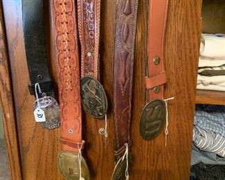 Lots of men’s belts- many more than pictured 