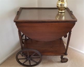 Antique rolling cart.  In the family for almost one hundred years....presale $125