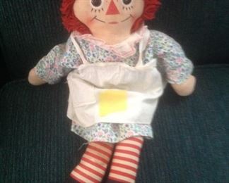 Raggedy Ann doll