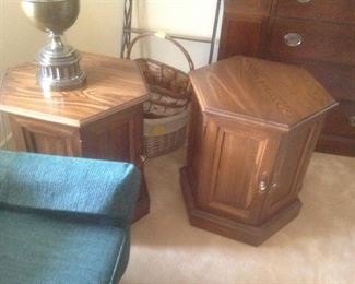 Pair of end tables