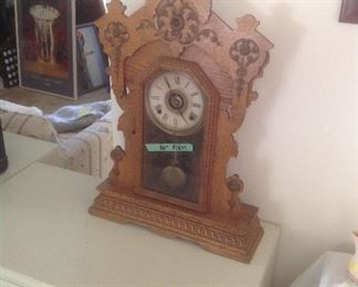 Antique clock....$50