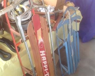 Vintage sleds