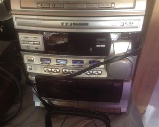 Phillips music system......tape to tape, radio, CD