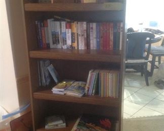 Another bookshelf ($25). Filled with a variety of books