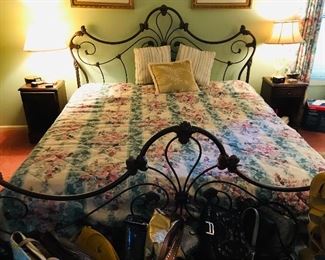 King size Iron Bed