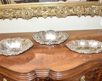 56. Three 3 St. Regis by Wallace Silverplate Dishes