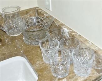 60. Cut Glass Barware