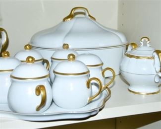83. Booths China Set with Tureen