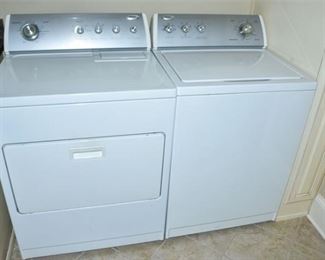 101. Whirlpool Washing Machine and Dryer