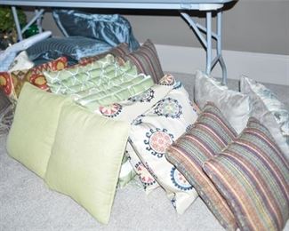 134. Assorted Pillows