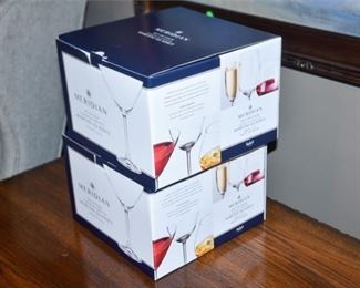 135. Two 2 Sets of Meridian Martini Glasses
