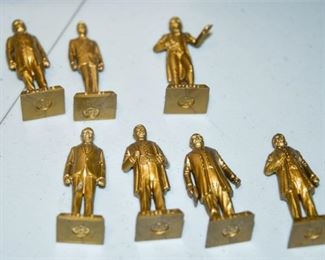 141. Plastic Figurines of The Presidents