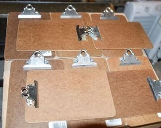 163. Group of Clipboards