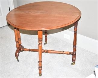 170. Occasional Table with Carved Legs