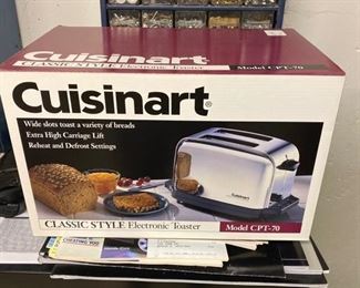 We have umpteen toasters in this home