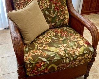 Oh I love these "Tommy Bahama" type chairs - these are also Ethan Allen and gorgeous!