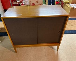 Mid Century Cabinet, Signed 