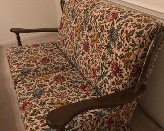 Antique glider rocker