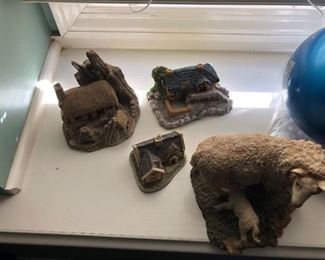 David Winter cottages and animals