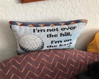 Various pillows