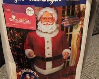 5 foot tall Singin' and Swingin' Santa