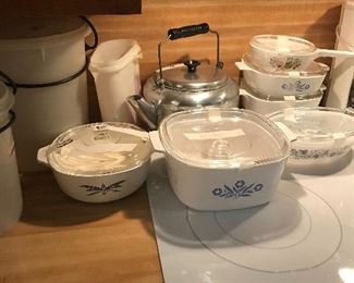 Corning Ware and Anchor Hocking cookware 
