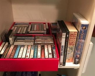 CD’s, DVD’s, VHS