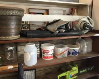 Garage - shelving also for sale