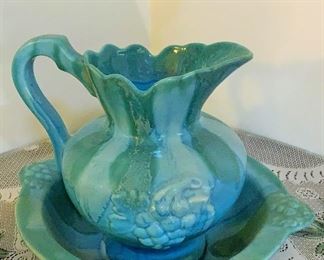 Potter Bowl and Pitcher
