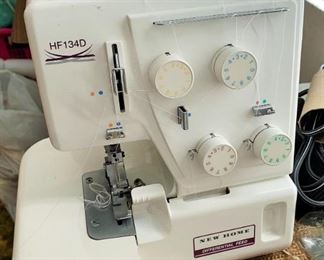 New Home My Lock Differential Feed 134D Sewing Machine
