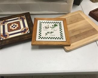Trivet & cutting board
