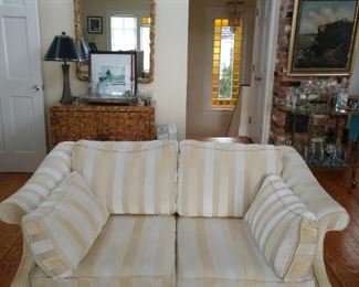 Harden two seater sofa beautifully reupholstered 