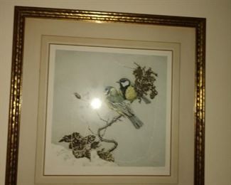 Bird Painting with beautiful frame