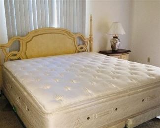 Hollywood Regency King Size Bed