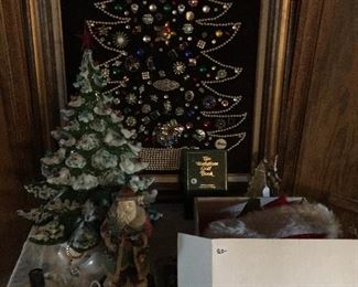 Ceramic Christmas Tree, Jewelry Christmas tree