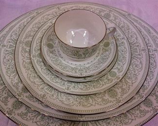 Complete set for 12, Royal Worcester Allegra. Silent Auction.