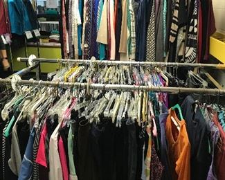 Four rooms of women's clothing, including boutique and accessories. A shopper's paradise. With private changing areas. Downstairs on Lower Level.