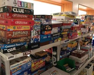 Vast array of games, toys, puzzles, dolls, construction sets, action figures, and more. Lower Level, next to Children's Clothing and Baby Equipment for easy shopping.