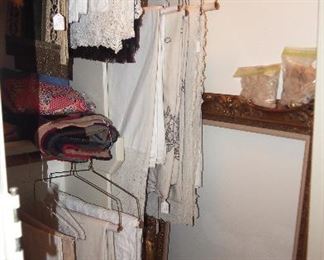 Lots Vintage Tablecloths and linens