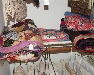 Vintage Quilts and quilt tops