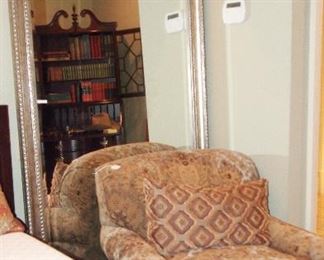 Large Mirror w/ silver frame