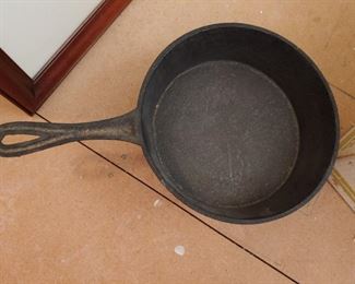 Footed Cast Iron Skillet