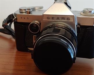 Vintage Sears 35mm Camera with Lenses and Accessories(TL5)