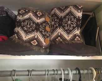 Shoes and clothing