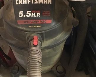 Craftsman 5.5 HP Wet/Dry Vac